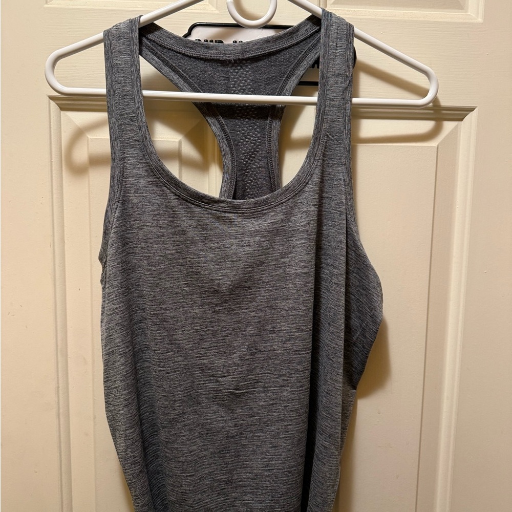 Lululemon Athletica Charcoal Racerback Tank Top